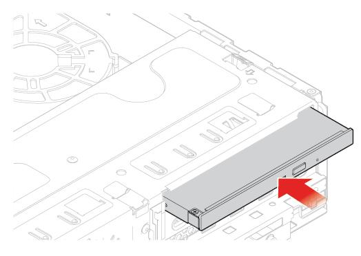 Girando o conjunto do compartimento de unidade para cima e para baixo Atenção: Não abra seu computador nem tente executar nenhum reparo antes de ler o Guia de Informações Importantes sobre o Produto.