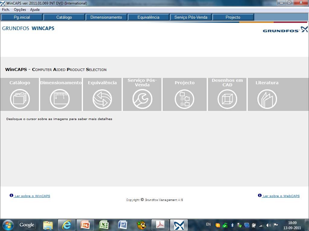 EXEMPLIFIANDO A UTILIZAÇÃO DO WINAPS: O objectivo deste programa é oferecer uma ferramenta completa que além de conter um extenso