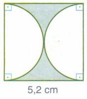 Supondo que nenhum piso se quebrará durante o serviço, quantas caixas são necessárias para cobrir o piso da cozinha? 15) Calcule a área aproximada da parte colorida das figuras. (Use π= 3,14.