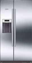 30 Bosch Tabela de Preços Maio 2019 Side by Side NoFrost KAD90VI30 Portas Inox antidedadas KAD90VI20 Portas Inox antidedadas KAI90VI20 Portas Inox antidedadas Depósito interno de água Consumo /