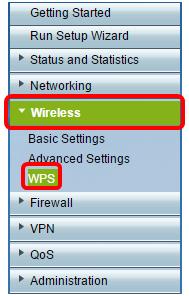 Etapa 2. Na página WPS, o clique edita para selecionar uma rede Wireless para permitir WPS.
