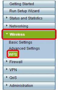 Você deve agora ter permitido WPS a seu SSID desejado. Conecte usando o botão WPS Nota: Seu dispositivo do cliente deve apoiar WPS para que esta característica trabalhe.