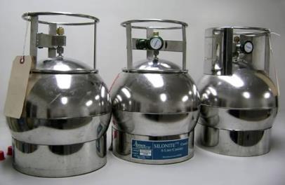 Amostragem de ar Exemplos de amostradores de ar 3) High volume PS-1 samplers Para baixas concentrações de SVOCs, PCBs, pesticidas e dioxinas cloradas 4)