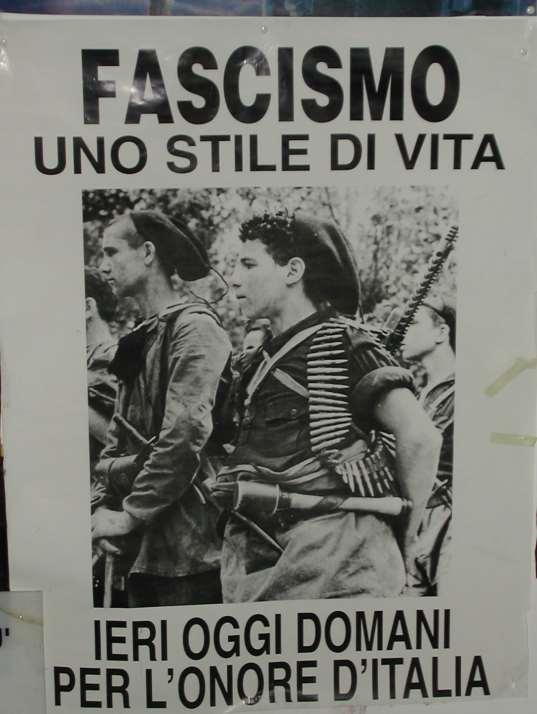 Fascismo Após o término da Primeira Guerra, a Itália não concordou com a divisão do Tratado de Versalhes Os