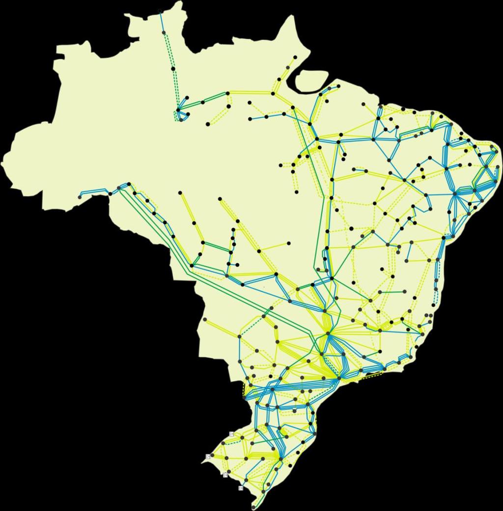 (1) Valores do ato legal (2) Os somatórios de km e MVA consideram valores proporcionais as participações da Eletrobras em parcerias R$ 55,17 mi R$ 334,82 mi 537 km 200 MVA 1.