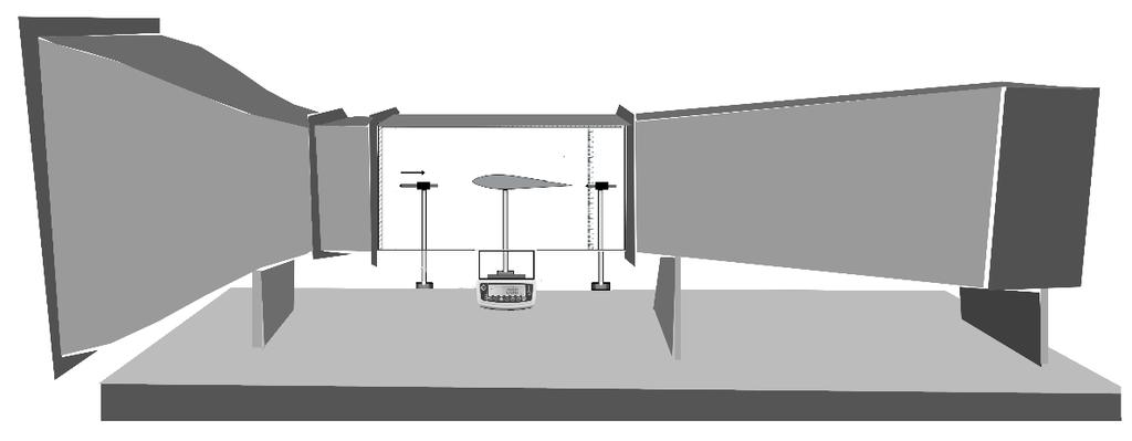 29 Figura 10: Esquemático do túnel de vento com os instrumentos instalados. Fonte: O Autor, 2018 4.