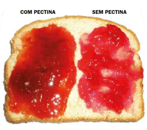 Propriedade geleificante da pectina