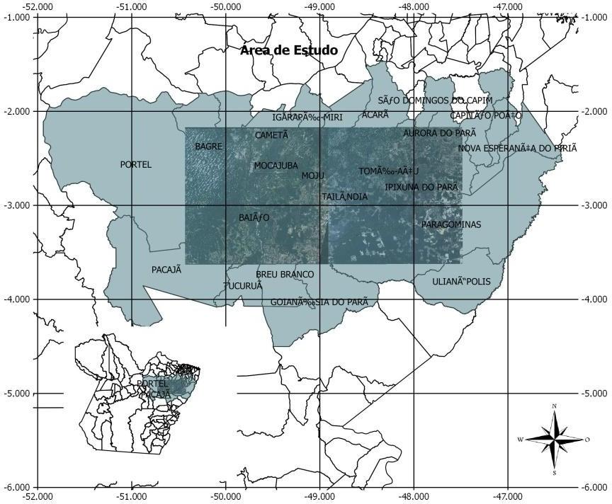 Fonte: Autores. O clima do Estado do Pará é tipicamente equatorial, com médias térmicas anuais entre 24 e 26ºC, além de alto índice pluviométrico, que chega a alcançar 2.