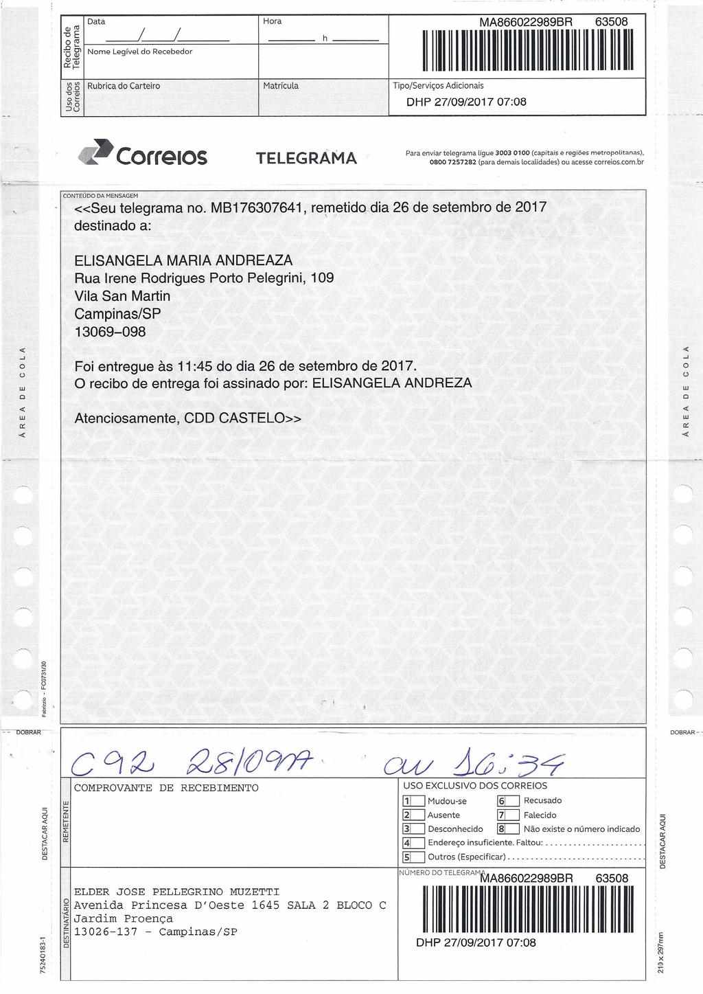 fls. 77 Este documento é cópia do original, assinado digitalmente por ELDER JOSE PELLEGRINO MUZETTI e Tribunal de Justica do Estado de Sao Paulo, protocolado em 03/10/2017 às 17:02, sob o