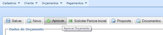 Após negociado com o beneficiário a condição de pagamento, clicar