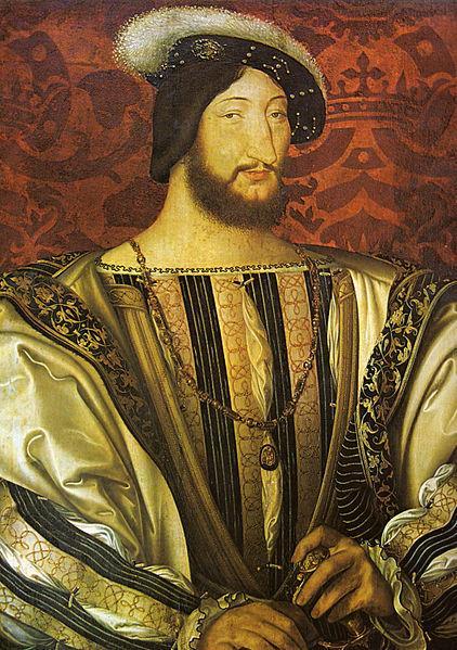 Imagem: Francisco I, rei da França, c. 1530/ Jean Clouet / Museu do Louvre / Domínio Público.