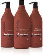 PROGRESSIVAS X INTENSE LISS A Linha X INTENSE LISS foi criada utilizando como ativos a Queratina e Aminoácidos derivados da proteína da seda.