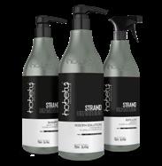 TRATAMENTOS STRAND DEFINITION A linha de tratamento Strand Definition, é perfeita para cabelos com raízes oleosas, para próteses capilares, mega hair e danos mecânicos, como secador e piastra.