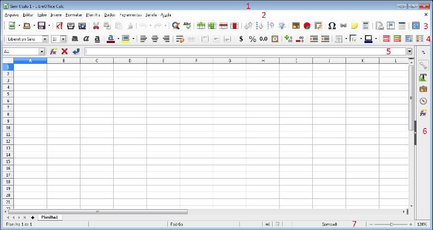 Informática Aula XX NOVIDADES DO LIBREOFFICE CALC Informações do Produto LibreOffice é uma suíte de aplicativos livre para escritório disponível para Windows, Unix, Solaris, Linux e Mac OS X.