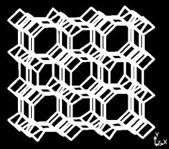 São utilizadas como adsorventes, catalisadores, ou permutadores de íons (Zhan, 2013) Linde W Possui estrutura merlinoita (MER).