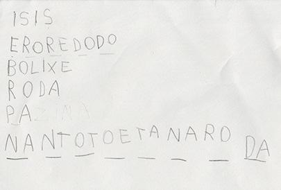 104 As crianças nesta hipótese de escrita escrevem estabelecendo correspondência entre fonemas e letras, mesmo que a ortografia não seja