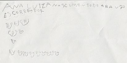 105 Figura 13 - Escrita de uma criança 7 anos e 4 meses - Nível alfabético Fonte: Arquivo pessoal da pesquisadora Sugestões de atividades lúdicas para cada hipótese da escrita Este material será