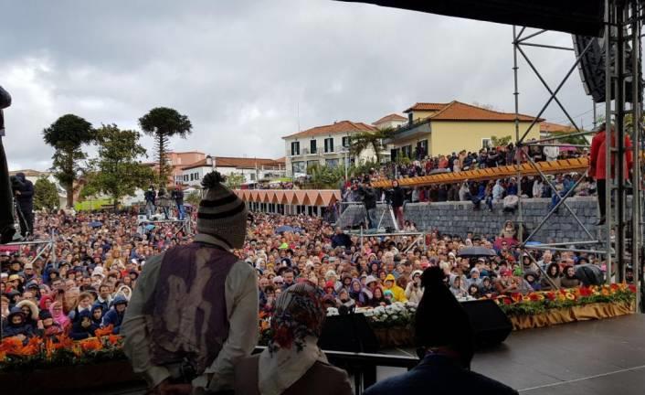 crianças no Funchal; Festa dos