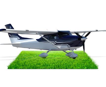 AERONAVES A PISTÃO 172S Skyhawk Combina robustez com características aerodinâmicas dóceis. Ideal para voos curtos e econômicos. Maior estabilidade da asa alta. O treinador mais utilizado no mundo.