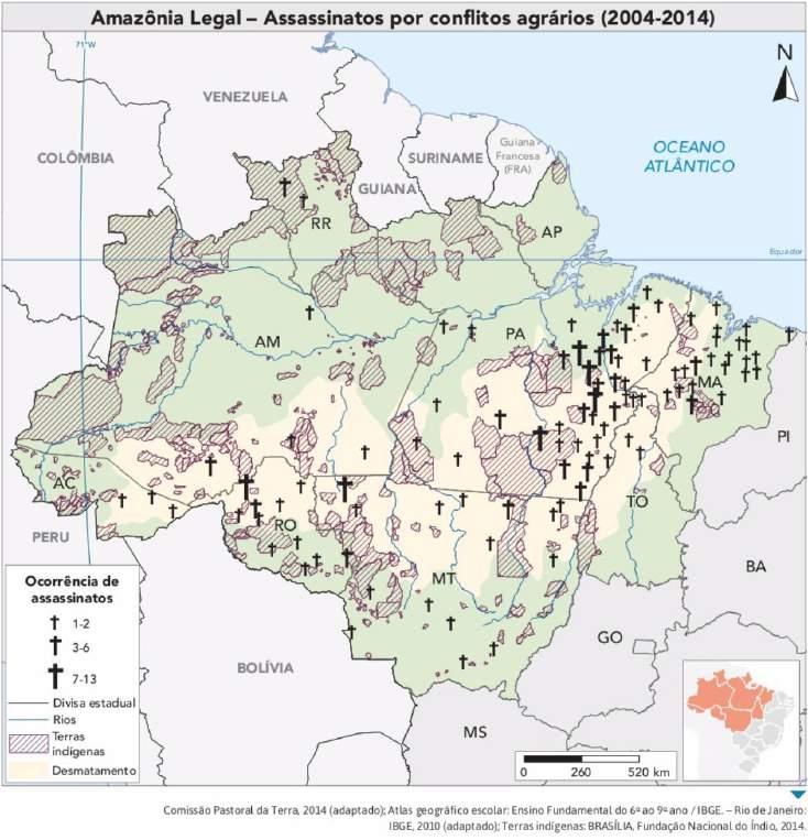 últimos 32 anos - 1722 assassinatos no país médias anuais neste período: 172