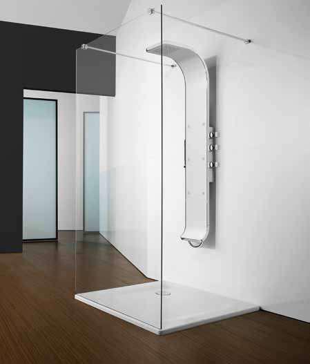 A pureza das linhas das bases de duche Blues XL conferem-lhe uma elegância natural que se reflete no espaço de banho, garantindo a