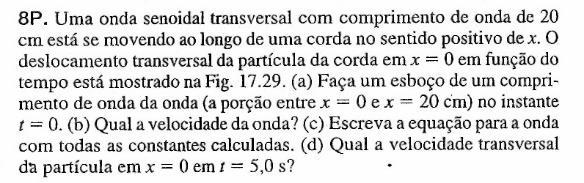 y x, t = (4,0 cm) cos 2π 2π x (20 cm) (10 s) t + π 2