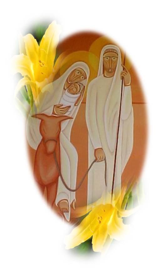 Queridas Irmãs, Formandas e Leigos Franciscanos de Misericórdia Celebrando São José É com alegria que estamos nos aproximando de mais uma Solenidade do nosso Padroeiro São José.