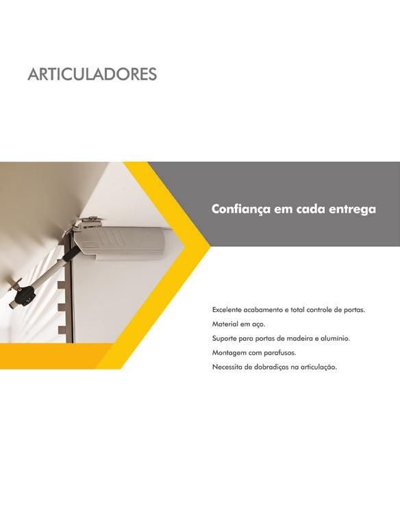 *não acompanha capas e parafusos Dobradiça Aço Inox 304 com pistão - Clip On Caneco 35 - Alta Dobradiça Aço Inox 304