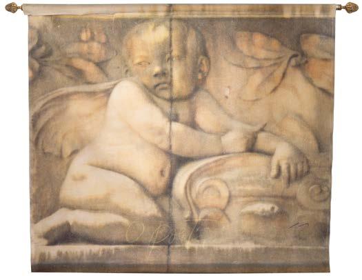 110 WESLEY DUKE LEE O Poeta (Série Trabalho de Eros) 130 x 147 cm silk screen,