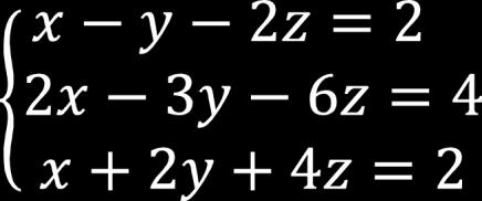 verdadeira) 2 2 3 ( 2 ) 6 = 4 (sentença verdadeira) 2 + 2 ( 2 ) + 4 = 2 (sentença verdadeira) Assim, se = 1, o terno (2, 2, 1) é uma das infinitas