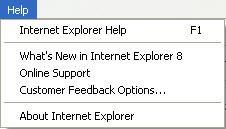 Clique em Sim para tornar o Internet Explorer o navegador padrão. Clique em Ajuda > Sobre o Internet Explorer.