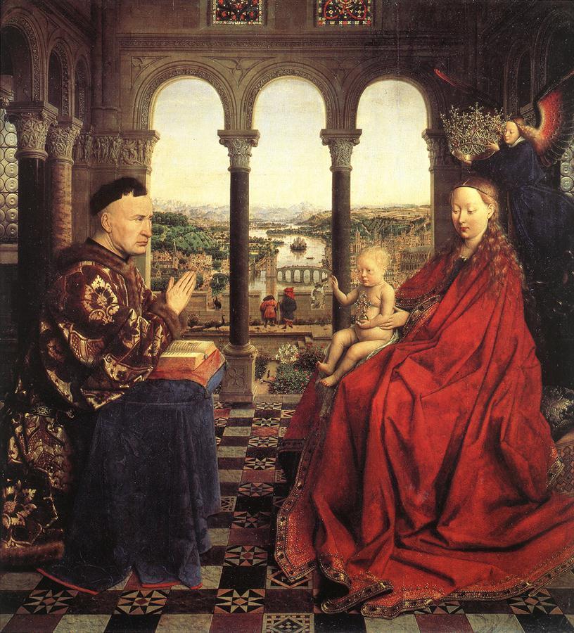 Jan Van Eyck: Madona