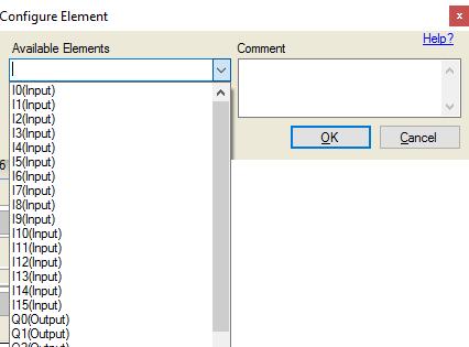 auxiiar, a caixa de seleção Retentive estará disponível, no qual permitirá habilitar ou não o comando retentivo para este elemento. 3.