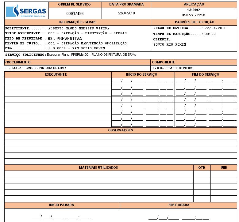 Revisão: 02 Data Emissão: 19/08/2011 Data Revisão: