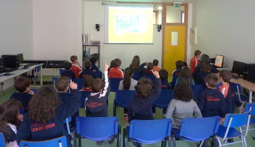 Formação dos alunos 1º Ano Lançamento do