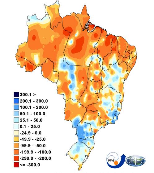 2. CONDIÇÕES HIDROMETEOROLÓGICAS No mês de março de 218, o avanço regular de frentes frias pela região Sul ocasionou totais elevados de precipitação nas bacias dos rios Jacuí, Uruguai, Iguaçu e