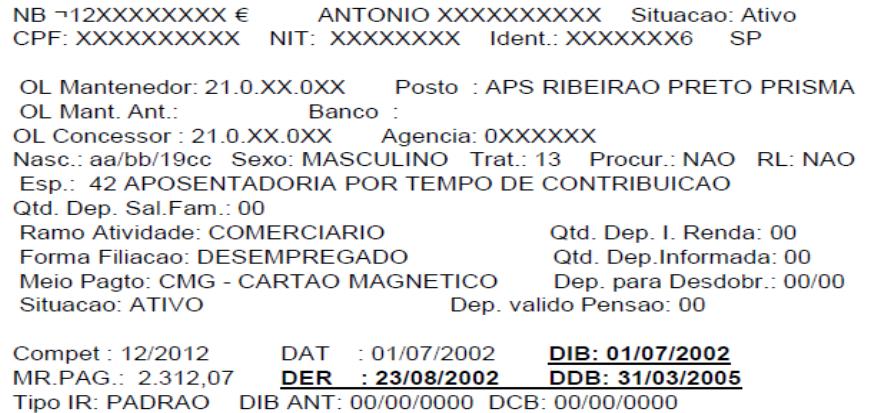 Se o benefício não foi concedido (ato administrativo negativo): do dia em que tomar conhecimento da decisão de indeferimento definitiva Art. 568, p.único da IN 77/2015 / Art. 571 da IN 77/2015. Ex.