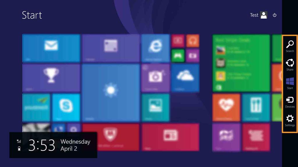 Capítulo 2. Começar a utilizar o Windows 8.