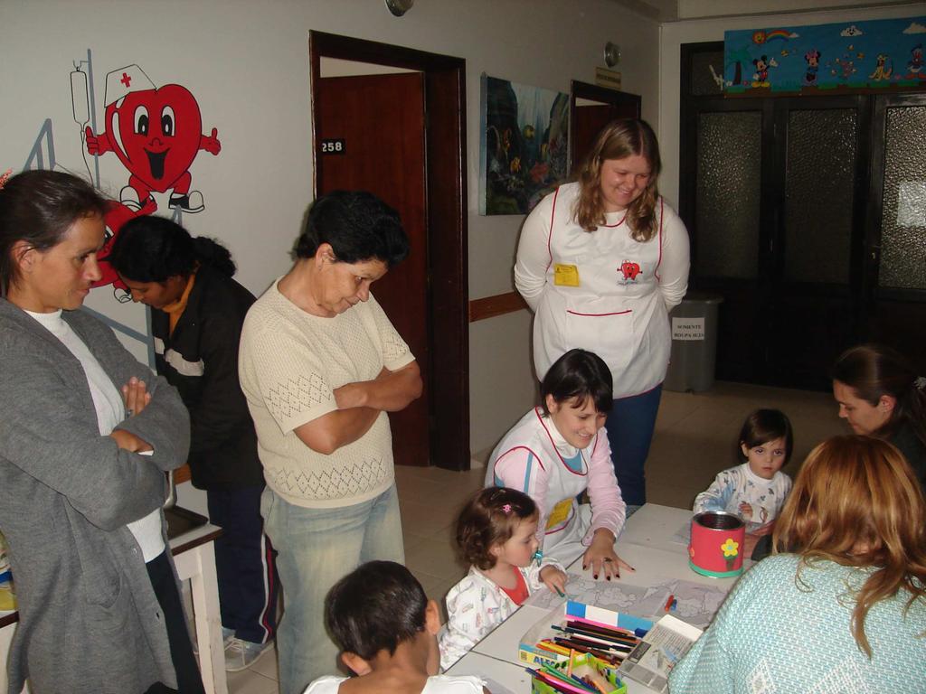 Metodologia Após a UNICENTRO firmar um convênio com o Hospital de Caridade São Vicente de Paulo, propusemos via Pró-reitoria de extensão um projeto de extensão, que atualmente é de cunho permanente