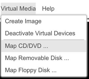 adicionais aparecerão. Pressione o MAPA CD/DVD a fim traçar o arquivo de CMX 10.5 ISO: Figura 7.