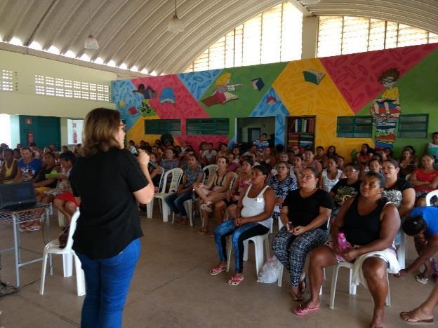 DIA INTERNACIONAL DA MULHER A EC de Marabá promoveu uma palestra para comemorar o dia internacional da mulher, na ocasião foi discutido o protagonismo feminino com o foco no