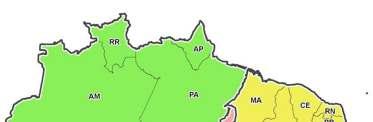 21- Qual a regionalização proposta no mapa acima? R.