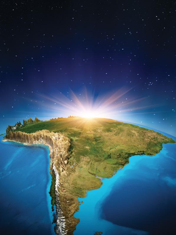 Revista ÁGUAS DO BRASIL 19 O Brasil compartilha duas das maiores bacias hidrográficas do