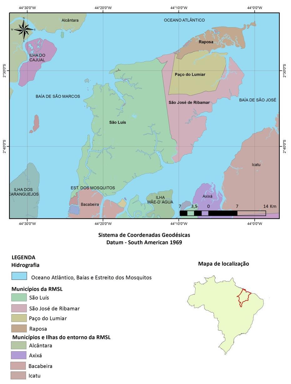 Estudos em Regiões Metropolitanas Termos de Execução Descentralizada ANA/ CPRM: Estudos Hidrogeológicos da Região Metropolitana de São Luís Subsídios para o Uso Sustentável dos Recursos Hídricos:
