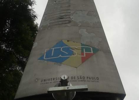 Comunicação visual DVPC/DVSI Totens externos das portarias 1 e 3 campus capital - reforma - Sinalização aos que