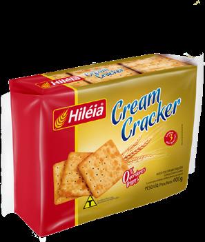 Cream Cracker LÍDER DE VENDAS Cream Cracker 400g Cod. Emb.
