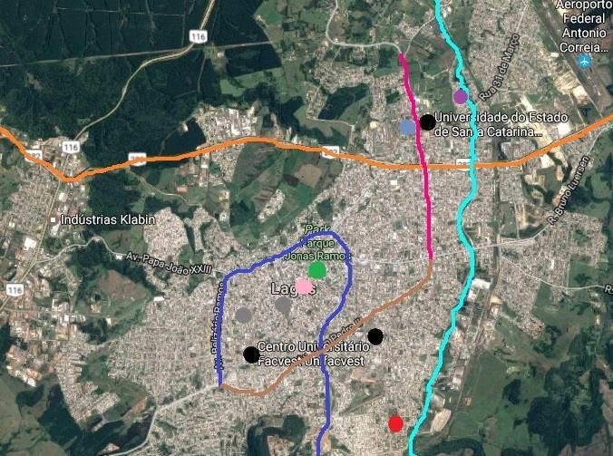 e/ou loteamento; DOM DANIEL CONTA DINHEIRO DA VÁRZEA INSTITUIÇÕES DE ENSINO CATEDRAL PARQUE JONAS