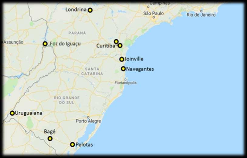 Bloco Sul Principais características Vocação econômica: Turismo de eventos, turismo de negócios, transporte de cargas para