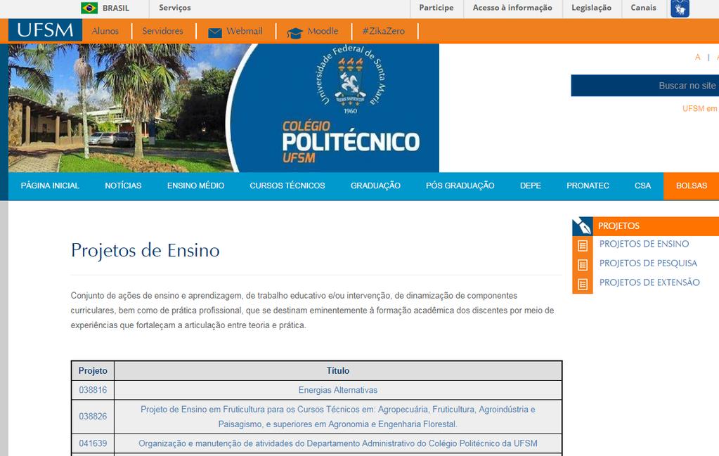 Site do Politécnico passa por reformulação Uma pequena mas significativa alteração foi feita no website do Colégio.