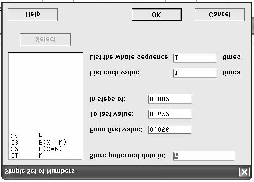 Quantis Quantis da binomial(3;,4) para,56;,58;,6;.